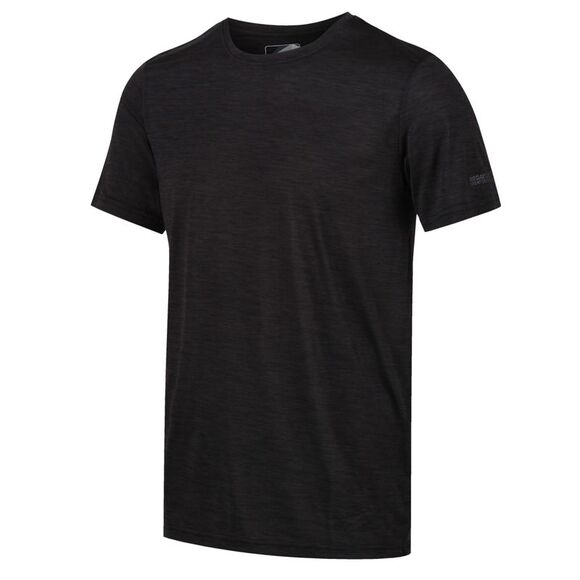 Regatta Mens Fingal Edition T-Shirt / Black Marl - Picture 3 of 5